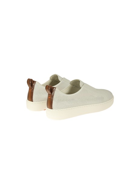 Scarpe Santoni Slip-on Bianco