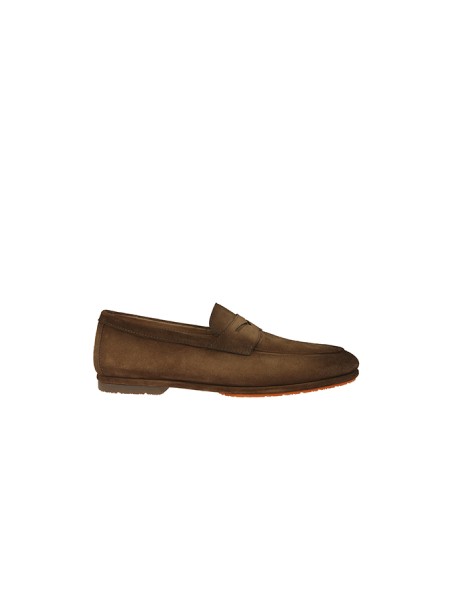 Mocassino Santoni Penny Carlo Driver Marrone