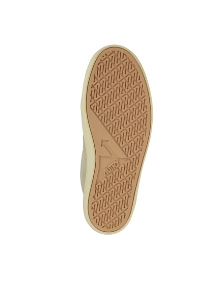 SNEAKERS WINDSCAPE LOW IN SUEDE LAMINATO Silver/Nero