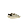 SNEAKERS WINDSCAPE LOW IN SUEDE LAMINATO Silver/Nero