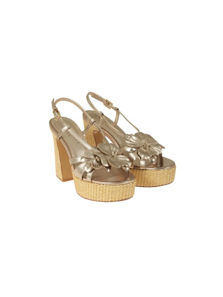 Calzature sandalo Emanuelle Vee Oro