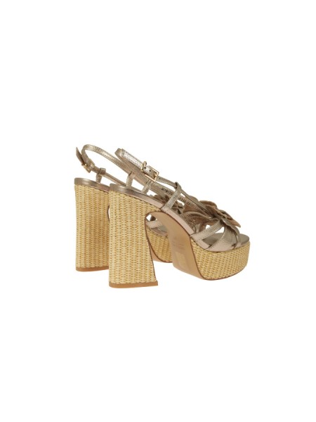 Calzature sandalo Emanuelle Vee Oro