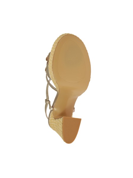 Scarpe Emanuelle Vee Sandalo Giunone Oro