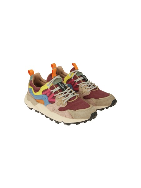 Sneaker Flower Mountain Yamano 3 Bordeaux/Taupe