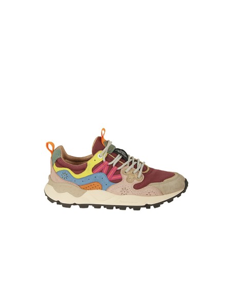 Sneaker Flower Mountain Yamano 3 Bordeaux/Taupe