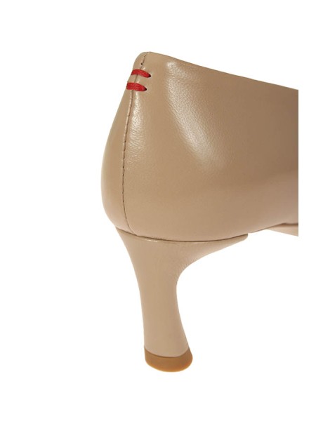 Scarpe Halmanera Décolleté Lena Naturale