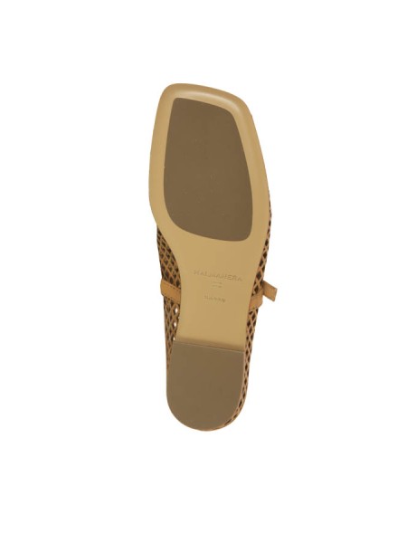 Scarpe Halmanera Mules Monic Caramello