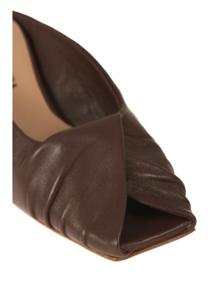 Scarpe Halmanera Mule Testa di Moro