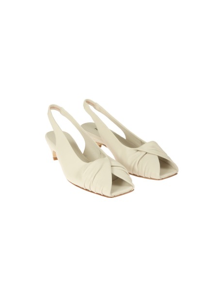 Scarpe Halmanera Slingback Taila Avorio