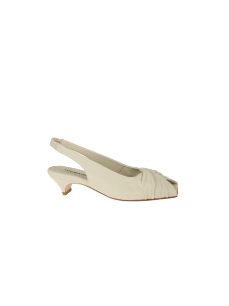 Scarpe Halmanera Slingback Taila Avorio