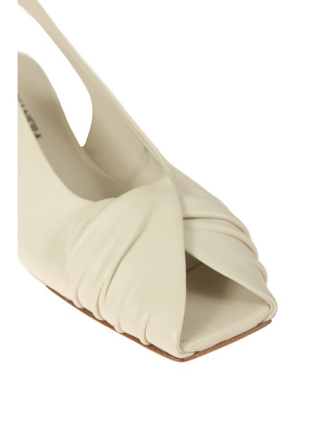 Scarpe Halmanera Slingback Taila Avorio