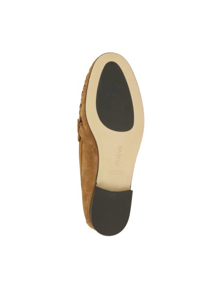 Scarpe Poeve Mocassino Cuoio