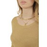 Maglia Roberto Collina in Lurex Oro
