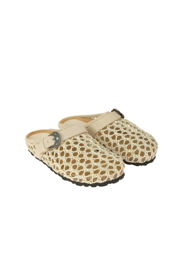 Scarpe Taji Sabot Thais Bianco
