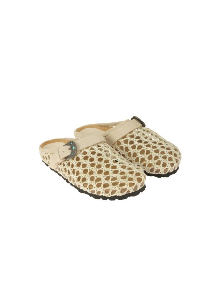 Scarpe Taji Sabot Thais Bianco