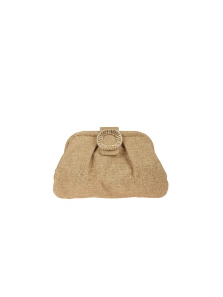 Borsa Twenty Fourhaitch Clutch Bakios Oro