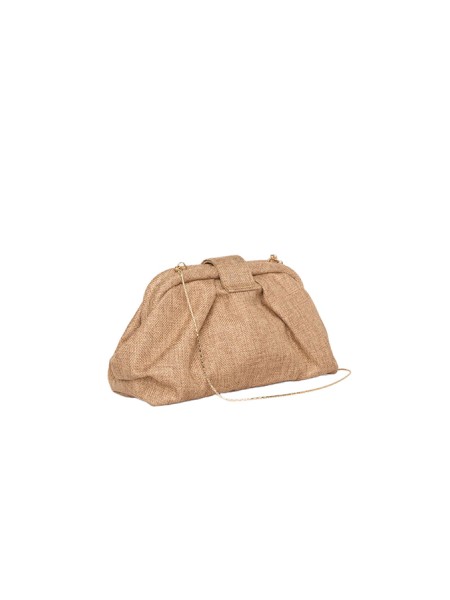 Borsa Twenty Fourhaitch Clutch Bakios Oro