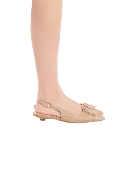 Scarpe Twenty Fourhaitch Slingback Malvarosa Oro