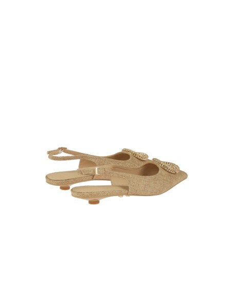 Scarpe Twenty Fourhaitch Slingback Malvarosa Oro
