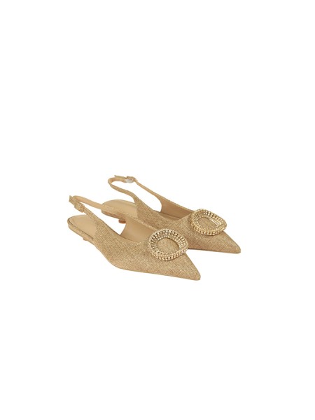 Scarpe Twenty Fourhaitch Slingback Malvarosa Oro