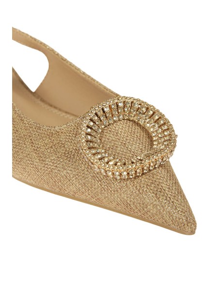 Scarpe Twenty Fourhaitch Slingback Malvarosa Oro