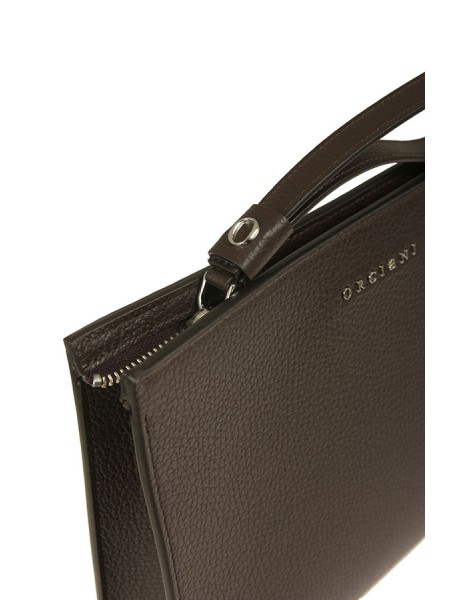 Pochette Orciani Micron Ebano