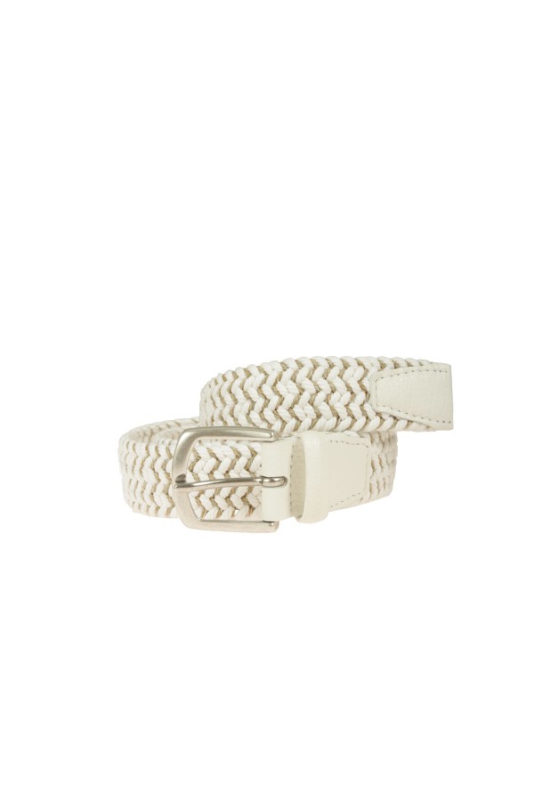 Cintura Orciani Tropez Elasticizzata Bianco