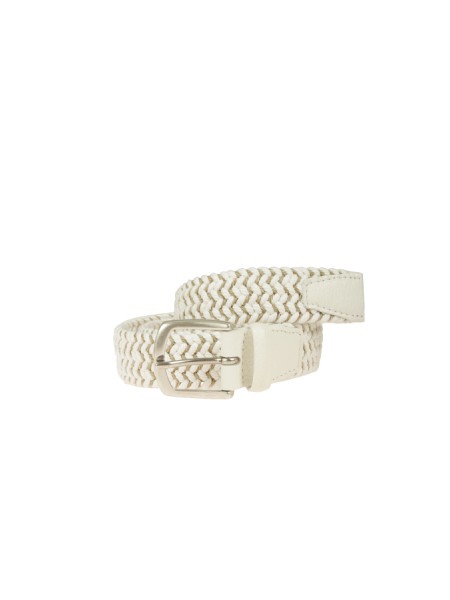 Cintura Orciani Tropez Elasticizzata Bianco