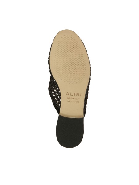 Scarpe Alibi Sabot Audrey Nero