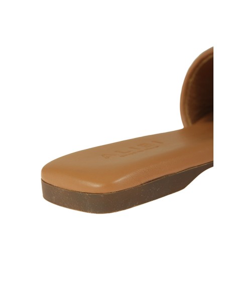 Calzature ciabatta in raffia fondo gomma Oliva