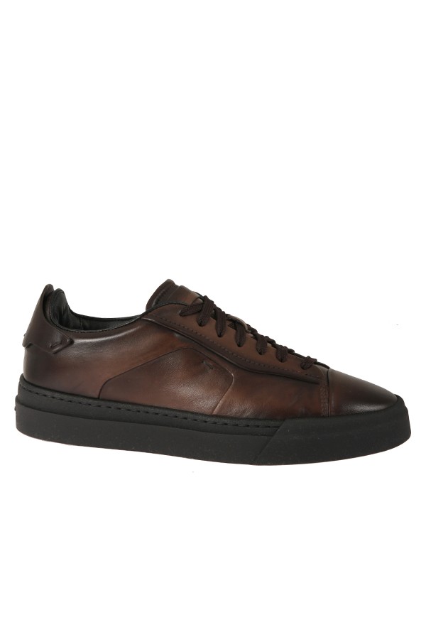 Leather Sneaker Santoni Gloria Sneakers Leather SANTONI Sneaker