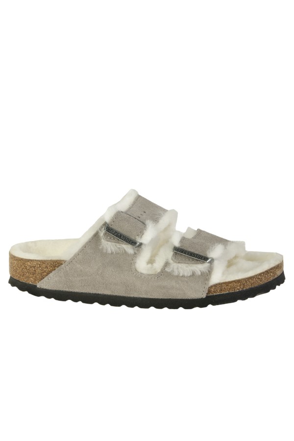Sandalo Birkenstock arizona con pelliccia