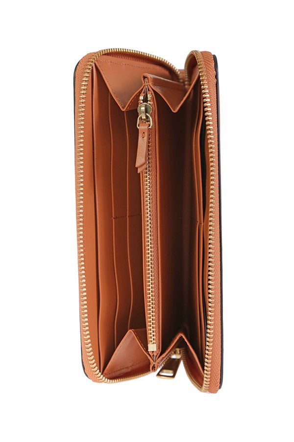 Portafogli Orciani zip arrotondata liberty