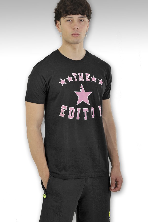T-shirt The Editor con stampa