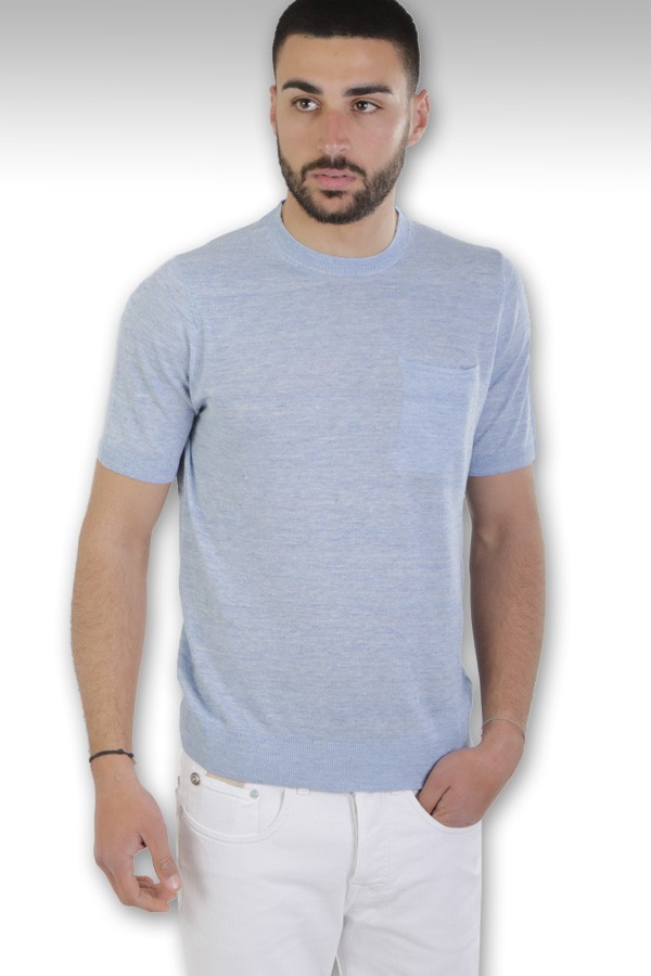 T-shirt Mauro Ottavia in lino