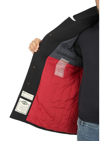 Giaccone Camplin Art.NORTH OVERCOAT BLU