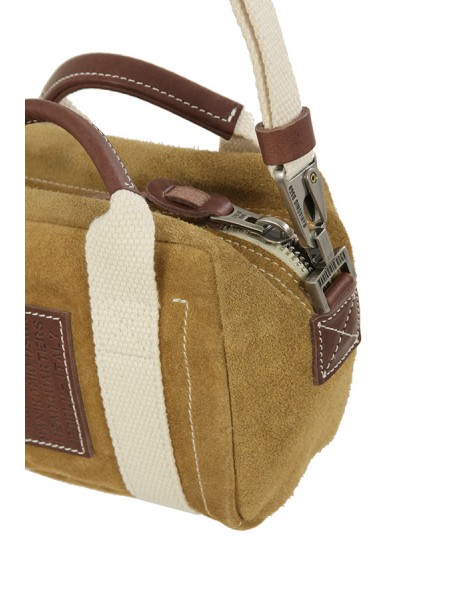 Borsa Manikomio Dsgn Art.BB SUEDE MUSTARD