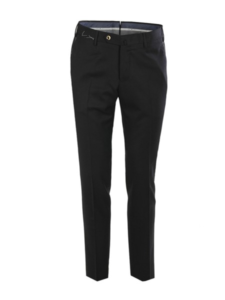 Blue wool blend PT trousers
