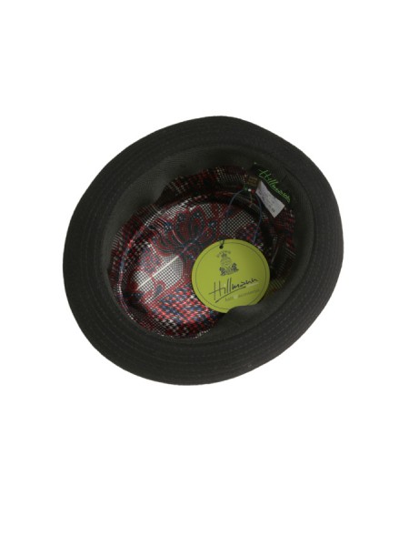 Cappello HILLMANN in feltro di lana nero