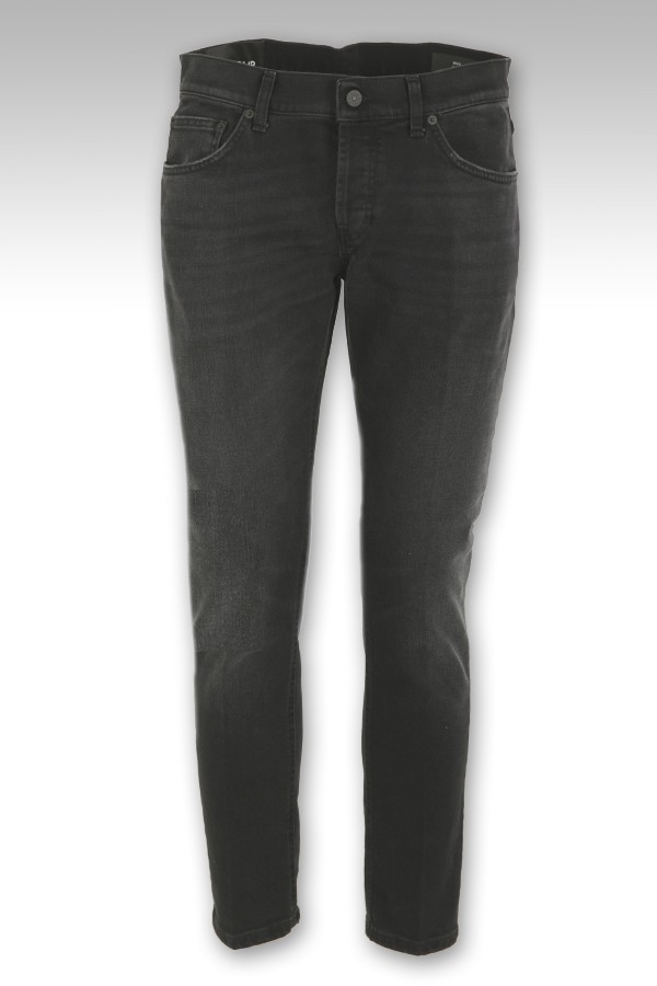 Black cotton DONDUP mius jeans