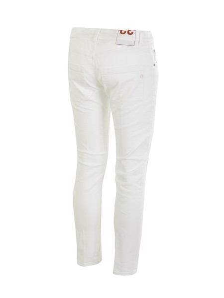 Jeans Dondup modello Mius bianco