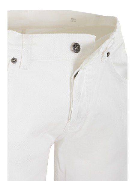 Jeans Dondup modello Mius bianco