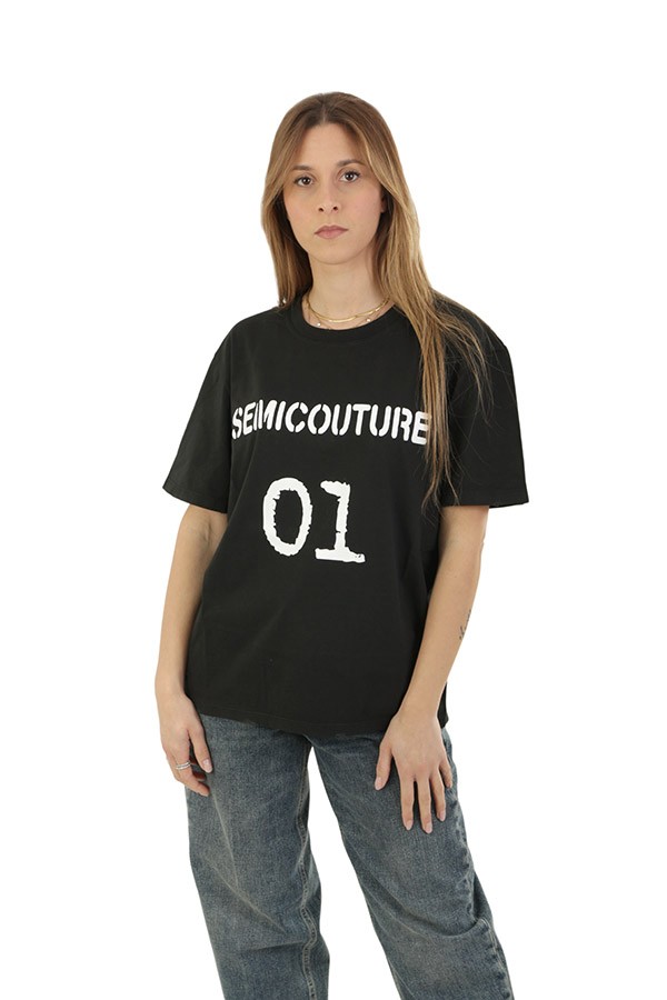 T-Shirt Semicouture con stampa