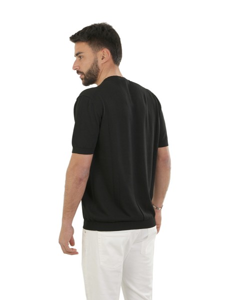 T-Shirt Tagliatore Art.FOX NERO