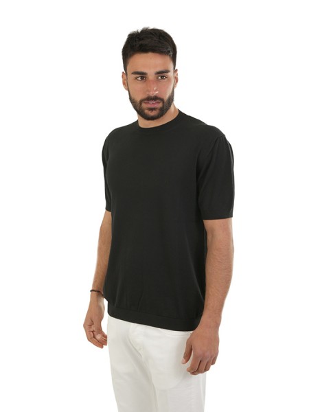 T-Shirt Tagliatore Art.FOX NERO