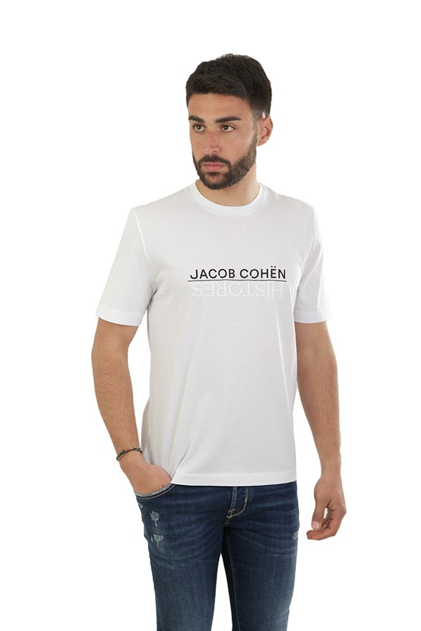 T-Shirt Jacob Cohen con logo