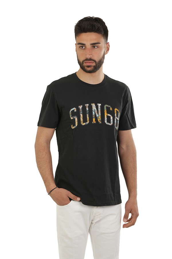 T-Shirt Sun68 con logo