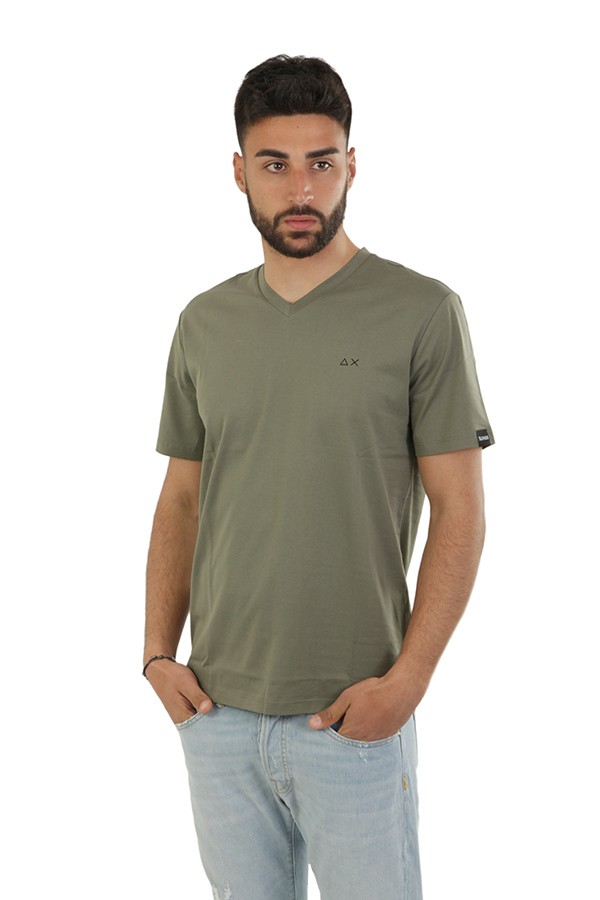 T-Shirt Sun68 v neck