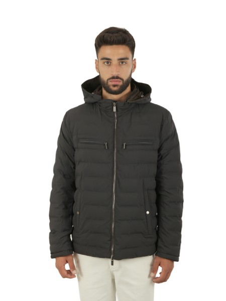 Giubbino in pelle Gimo's Hoodie