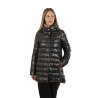 Short HERNO down jacket with ecofur cuffs and bottom